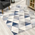 thumbnail image 1 of Rug Branch Havana Modern Area Rug and Runner, Abstract - Navy Blue - CA9992NY28, 1 of 8