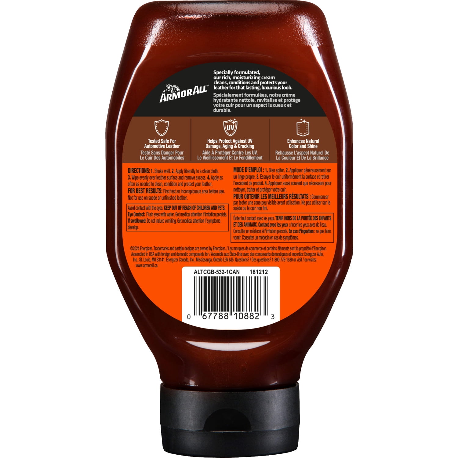 Formule en gel pour l’entretien du cuir Armor All