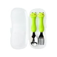 thumbnail image 1 of CJiaWei Cartoon Toddler Utensil Sets Kid Spoon And Fork Set Stainless Steel Toddler Silverware Set With Cutlery Set For Home Kitchen And Restaurant, 1 of 4