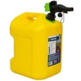 thumbnail image 1 of Scepter SmartControl RearHandle Diesel Gas Container Jug, 5 Gallon Yellow, 1 of 11