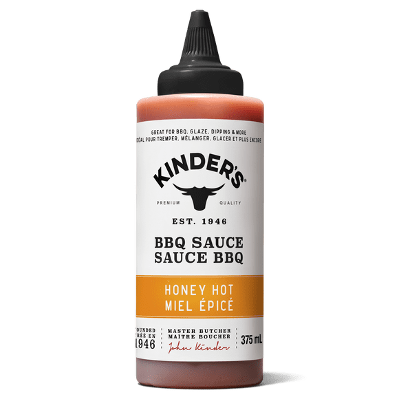 Kinder's Honey Hot BBQ Sauce 375ml