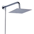 thumbnail image 1 of WHEANG Shower Head High Turbo Pressure Shower Head Bathroom Hand Large Rainfall Water Saving Filter One Size Silver, 1 of 8