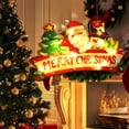 thumbnail image 1 of UsRHHA Christmas Window Lights, Hanging Decorative Lights with Battery Power, Festive Shop Home Decor, 1 of 5