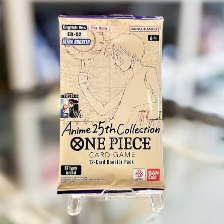 One Piece Trading Card Game 2025 Memorial Collection Extra Booster Pack (ENGLISH, 12 Cards)