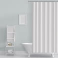 thumbnail image 1 of Double-Sided Shower Curtain, Waterproof Fabric with Punch-Free Hooks, 72x72 Inch, 1 of 6