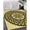 thumbnail image 3 of Ahgly Company Tapis Rectangulaire Lavable en Machine Intérieur Transitionnel Marron, 2 Pieds x 3 Pieds, 3 of 7