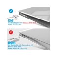 thumbnail image 4 of Compatible avec MacBook Air 11 Pouces Case Model A1370 A1465, Soft Touch Plastic Hard Shell Étui avec Keyboard Étui pour Apple Mac Air 11 Pouces, 4 of 7