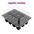thumbnail image 3 of 12 Cells Planting Seed Tray Kit Germination Garden Grow Box, 3 of 11