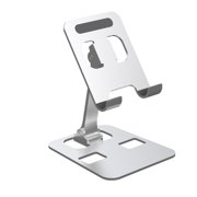 Cell Phone Stand, Adjustable Angle Folding Cell Phone Stand, Desktop Tablet Stand, Compatible with All Mobile Phones, Tablets for Home Travel Office