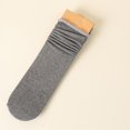 thumbnail image 1 of Women Winter Solid Thick Warm Socks Cozy Crew Socks, 1 of 4