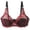 Rouge, variante sur TopLLC Soutiens-Gorge pour Femmes Soutiens-Gorge de Tous les Jours Soutien-Gorge en Dentelle pour Femme avec Armature Couleur Unie à Double Boutonnage Rehausseur