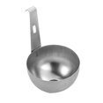 thumbnail image 1 of Kilougeis Clearance Egg Boiler Egg Egg Steamer Rack Maker Egg Boiling Spoon Egg Steamer Spoon Cup Bbq Egg Cookware Pan Steamed Non Eggs Kitchen Gadget Black Stainless, 1 of 6