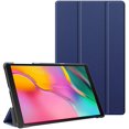 thumbnail image 1 of Case for Samsung Galaxy Tab A 10.1 T510 / T515 2019 - Ultra Slim Superlight Synthetic Leather Protective Case with Stand Function for Samsung Galaxy Tab A 10.1 Inch 2019 Tablet, Navy Blue, 1 of 7