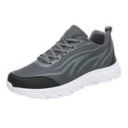 Men's Sneakers Casual Fashion Mens Slip on Sneaker Air Low Sneaker Men Shoes Large Size Running Mens Sneaker Shoes Mens Running Shoes Men's Athletic Sneaker New Comfortable Stylish Leather