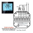 thumbnail image 2 of Climatiseur Domestique Intelligent Contrôleur de Température Programmable Thermostat de Processus Numérique Intelligent, Installation Facile, 2 of 7