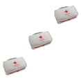 thumbnail image 4 of tamizeot Sac de Rangement d'Urgence Randonnée Pilules Organisateur de Cotons-Tiges Étui de Transport Gris 3Ensemble, 4 of 6