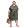 thumbnail image 2 of Robe à ceinture nouée Lane Bryant Plus pour femmes, 2 of 6