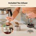 thumbnail image 3 of Refurbished CUCKOO Electric Tea Kettle with Infuser, 7 Heat Settings, LED Temperature Indicator, 1.7L, Silver, CK-G170BS, 3 of 8