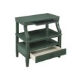 thumbnail image 4 of Comfort Pointe Newton Vintage Green Wood 1-drawer Storage Nightstand, 4 of 11