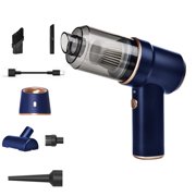 Car Vacuum Cleaner High Power Cordless Cordless Car Vacuum Cleaner, Handheld Vacuum Cleaner High Power Vacuum Cleaner with Multi-Nozzle and Floor Brush for Vehicle/Office/ Pet Hair.