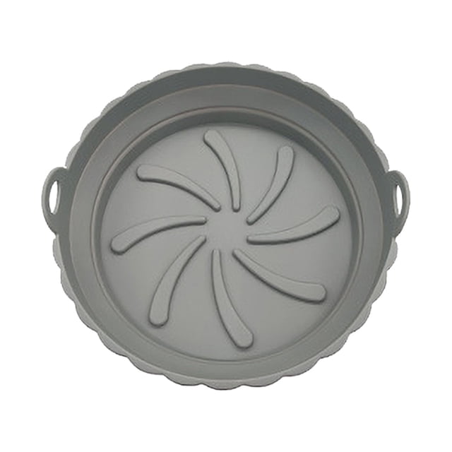 Plateau de Cuisson en Silicone Réutilisable pour Friteuse à Gaz en Forme de Fleur