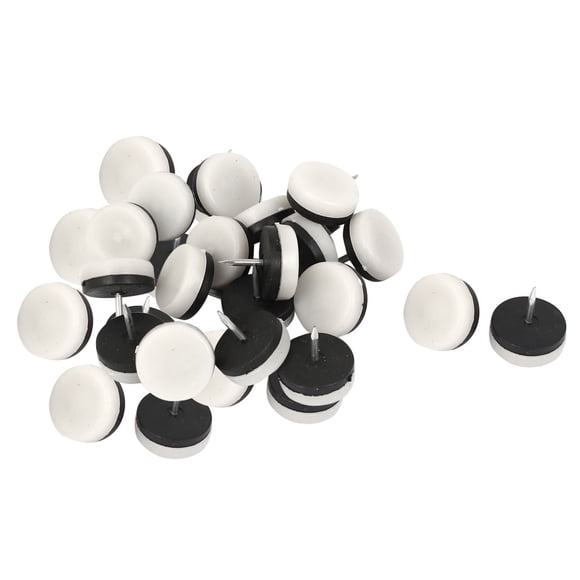 Unique Bargains 30 Pcs Pattes de Chaise Table Meubles Pieds Inférieurs Glissières Glissière Protecteur de Plancher en Bois