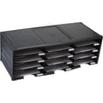 thumbnail image 3 of Storex 12-Compartment Literature Organizer/Document Sorter, Black, 3 of 5