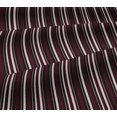 thumbnail image 4 of oneOone Cotton Jersey Maroon Fabric Stripes Craft Projects Decor Fabric Printed By The Yard 58 Inch Wide, 4 of 4