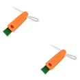 thumbnail image 2 of relayinert Milk Bottle Groove Brush Multifunctional Long-handle Foldable Dust Remover Cleaning Tools Household Kitchen Accessories Orange 2Set, 2 of 6