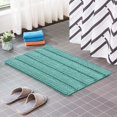thumbnail image 2 of CHUN YI Anti-slip Bathroom Mat Absorbent Plush Polyester, 24"x60", Light Green, 2 of 6
