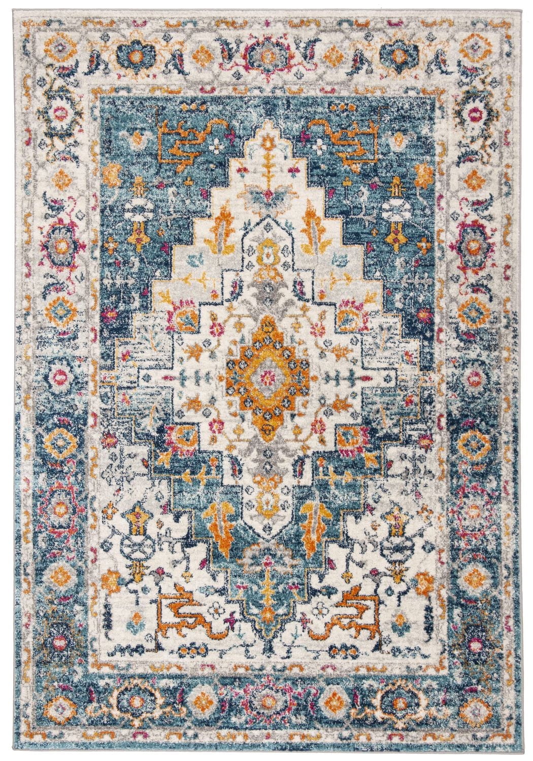 SAFAVIEH Madison Blaire Floral Bordered Area Rug