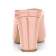 thumbnail image 3 of BLISSFUL STEP Mules à Talon Bloc pour Femmes avec Nœud en Perles Nude 7, 3 of 6