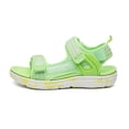 thumbnail image 5 of Liyamei Children's Fashion Solid Color Open Toe Breathable Comfortable Sandals Green 10-10.5 Years, 5 of 5