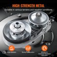 thumbnail image 4 of KFFKFF Drive Clutch, 2-8HP Engine, 2000 RPM High-Strength Drive Clutch with Asymmetric Designed Wheels & Robust Rubber Belt, Sturdy & Durable Clutch, 4 of 9