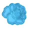 thumbnail image 1 of Wall Pendant Mold Wide Application Clear Texture Convenient Flower Wall Hanging Decorative Epoxy Resin Mold, 1 of 5