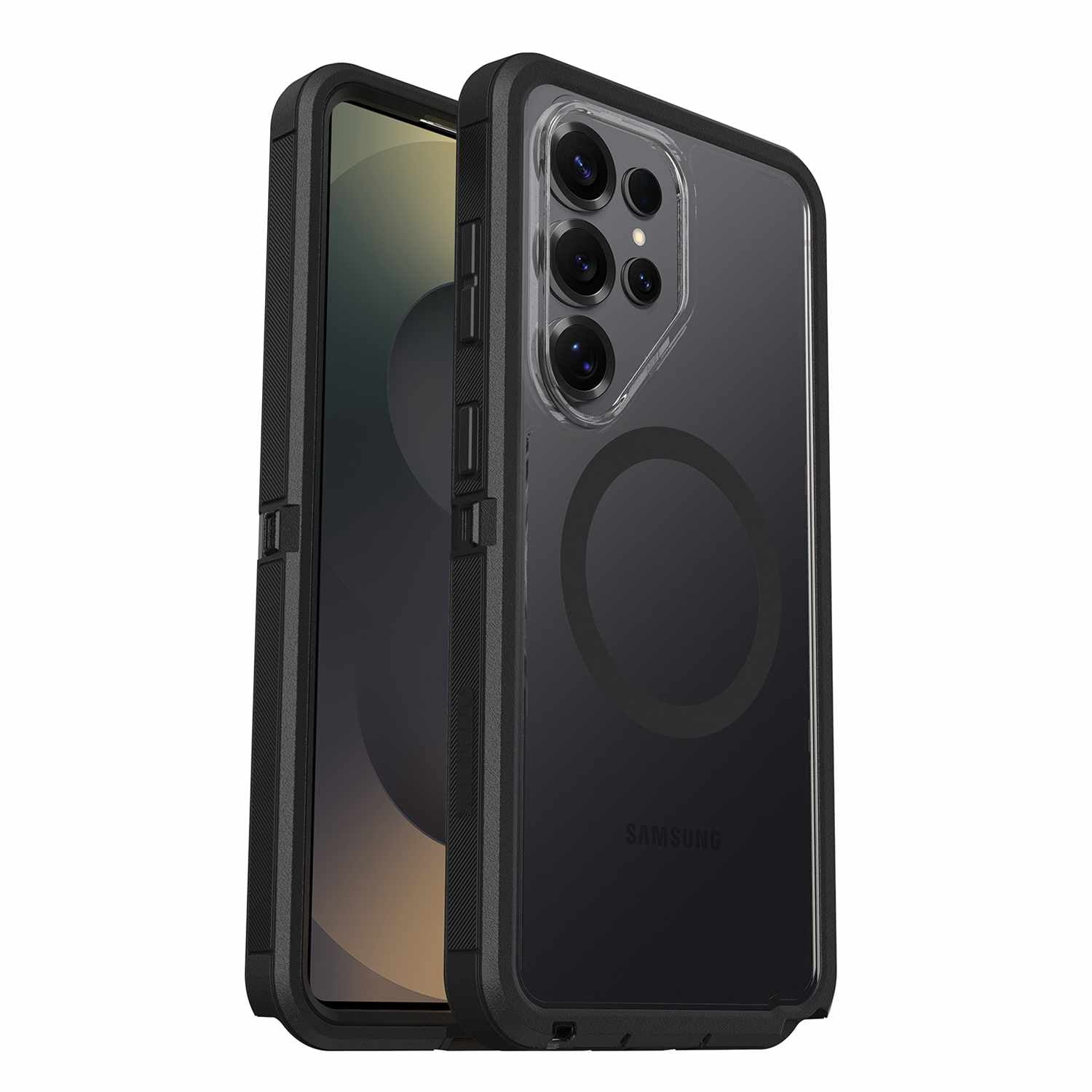 OtterBox Étui Defender Pro XT Clear avec Magnets Dark Side pour Samsung Galaxy S26+