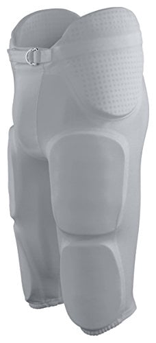 Youth Gridiron Integrated Football Pant Xxs Silver Grey