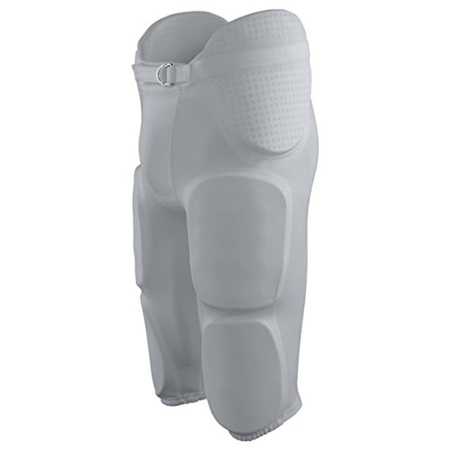 Youth Gridiron Integrated Football Pant Xxs Silver Grey