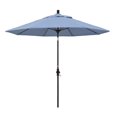 thumbnail image 1 of California Umbrella Parasol de Patio de 9 Pieds en Bleu Air, 1 of 2