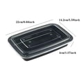 thumbnail image 2 of WIFKLSIIPG Meal Prep Containers 20 Pack Food Storage Containers with Lids Extra Large &Thick Mcrowave Disposable Reusable Lunch Boxes Food Grade Freezer Dishwasher, 2 of 3