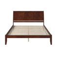 thumbnail image 3 of Portland King Solid Wood Platform Bed in Walnut, 3 of 14