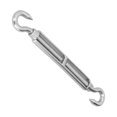thumbnail image 1 of Kritne Adjustable Wire Tensioner,Stainless Steel Tensioner,Wire Rope Tensioner 304 Stainless Steel M16 Adjustable Turnbuckle Bolt Hook Rigging Accessories, 1 of 8