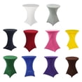 thumbnail image 4 of Wweixi Versatile Elastic Cocktail Table Set Fitting For Any Occasion Environmentally Friendly Polyester purple 1Set, 4 of 6
