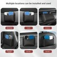 thumbnail image 3 of Youkk Car Organiser Centre Console With PU . Stable And Durable Sturdy And Durable. Leather Storage Bag brown, 3 of 6