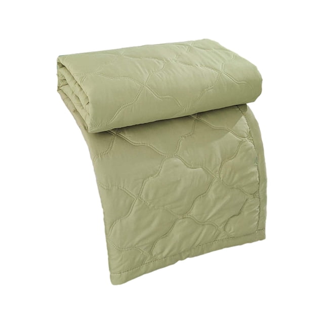 VogueV Dual-Side Cooling Blanket - Temperature-Regulating Bedding for Hot Sleepers Green