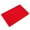 thumbnail image 1 of Jewelry Storage Box Home Bathroom Bracelet Necklace Bangle Container Hand Jewellery Organizing 8Tray Display Container Holder for Red, 1 of 9