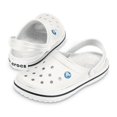 thumbnail image 4 of Crocs Men's Crocband White Ankle-High Rubber Sandal - 12M, 4 of 5