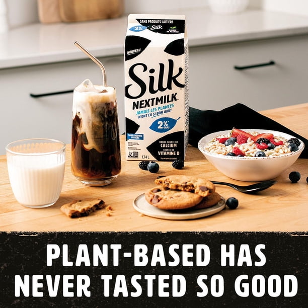 Silk NextMilk, Plant Based Dairy Free Milk, 2% Fat - Walmart.ca
