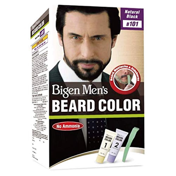 Bigen Mens Beard Colour Natural Black B101