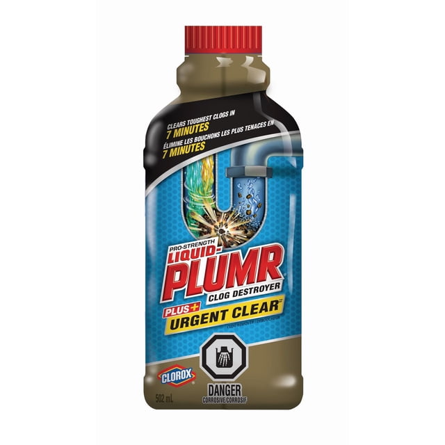 Déboucheur Urgent ClearMC de Liquid-Plumr®, 502 mL